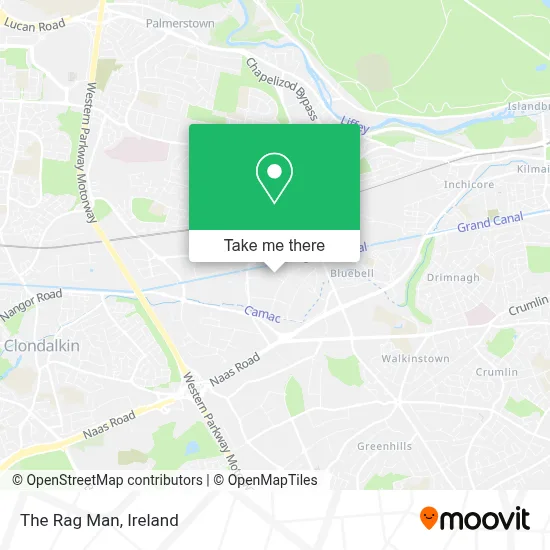 The Rag Man map