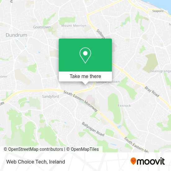 Web Choice Tech map