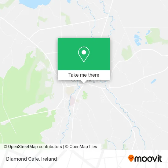 Diamond Cafe map