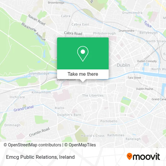 Emcg Public Relations map