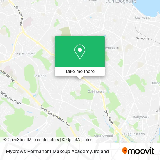 Mybrows Permanent Makeup Academy map