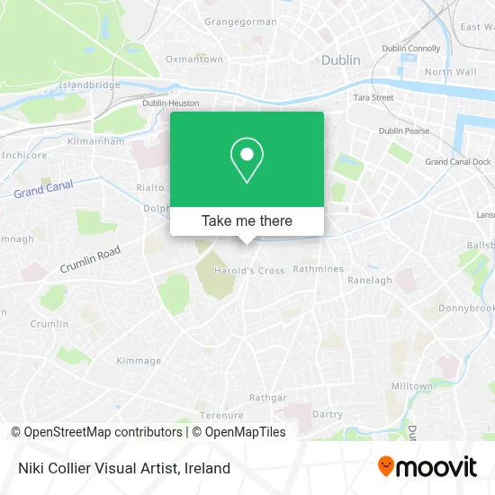 Niki Collier Visual Artist map