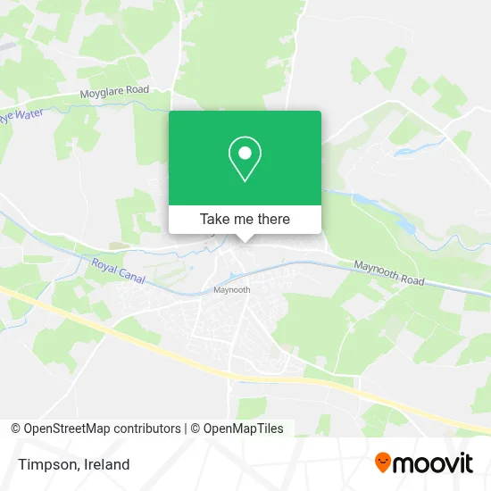 Timpson map