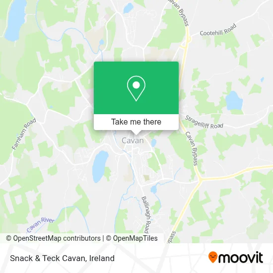 Snack & Teck Cavan map
