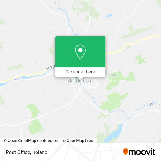 Post Office map