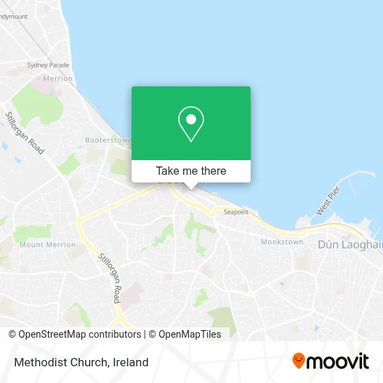 Methodist Church map
