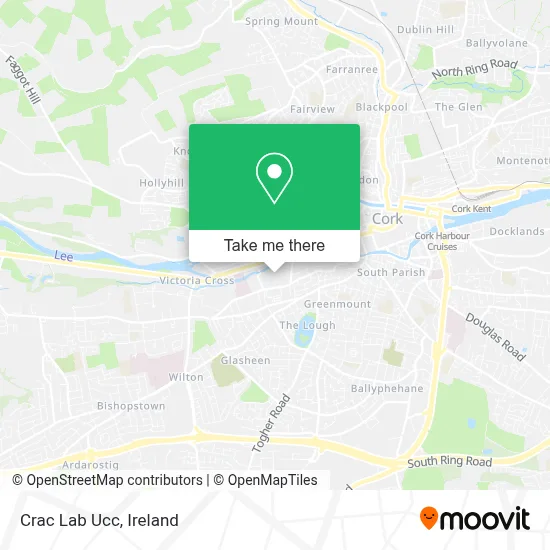 Crac Lab Ucc map