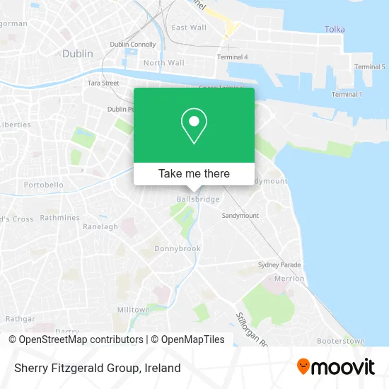 Sherry Fitzgerald Group map