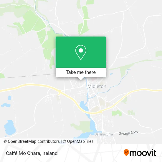 Caifé Mo Chara map