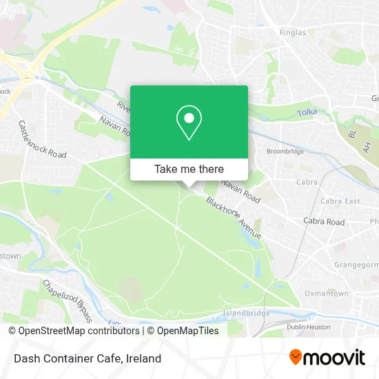 Dash Container Cafe map