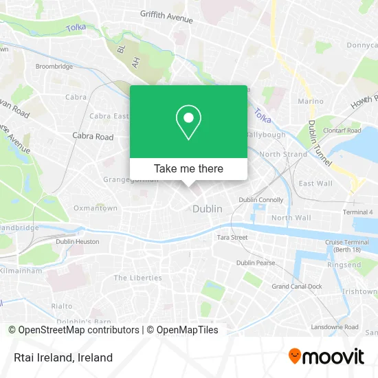 Rtai Ireland map