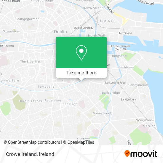 Crowe Ireland map