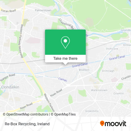 Re-Box Recycling map