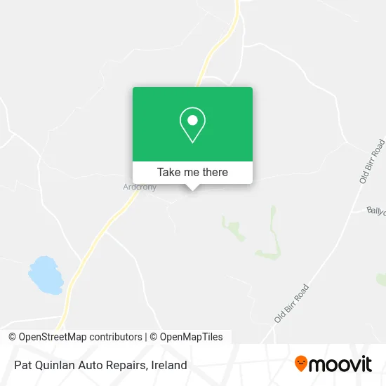Pat Quinlan Auto Repairs map