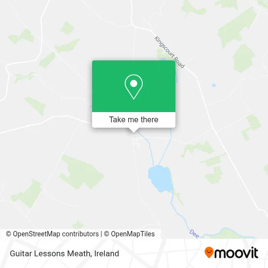 Guitar Lessons Meath map