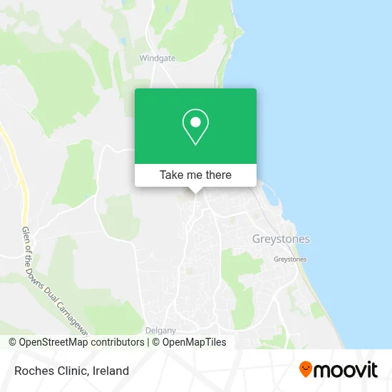Roches Clinic map