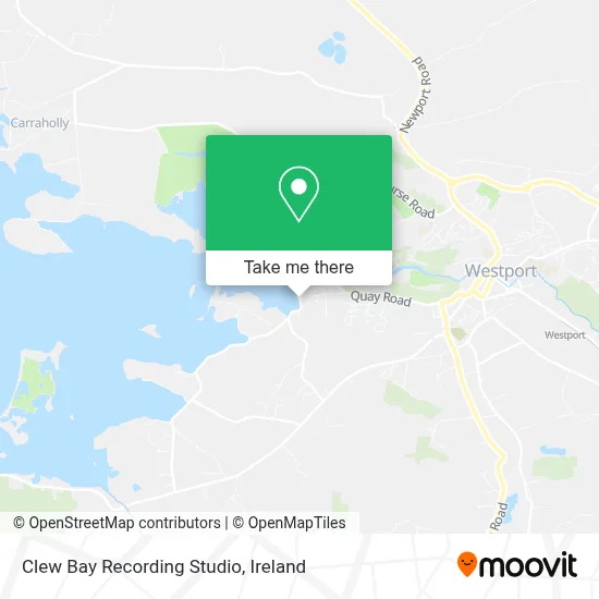 Clew Bay Recording Studio map