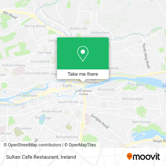 Sultan Cafe Restaurant map
