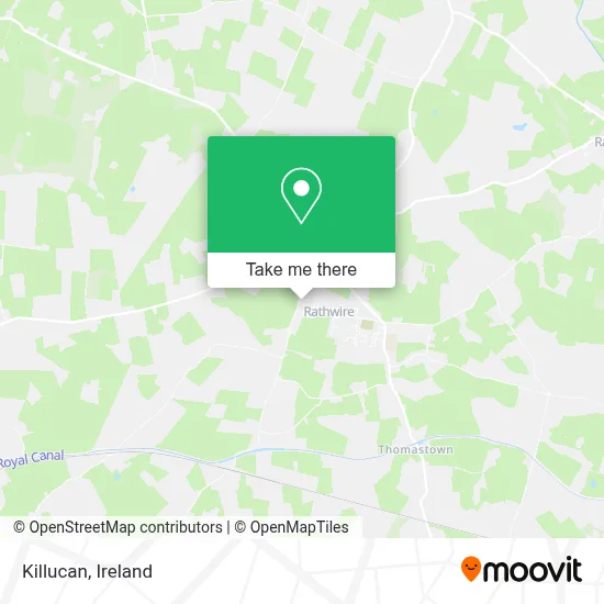 Killucan map