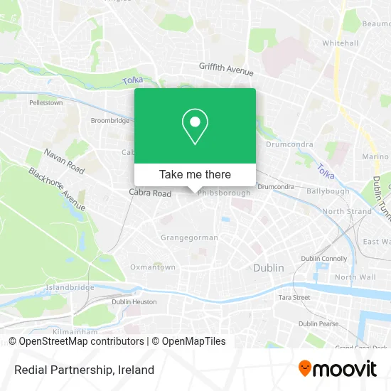 Redial Partnership map
