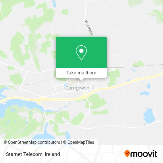 Starnet Telecom map
