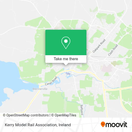 Kerry Model Rail Association map