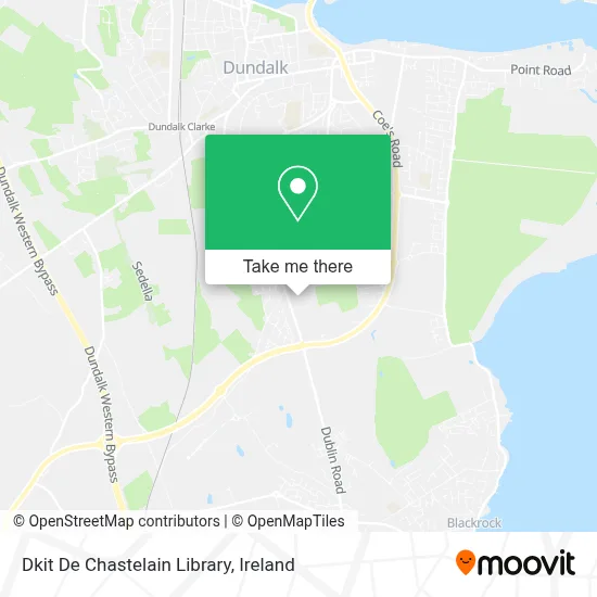 Dkit De Chastelain Library map