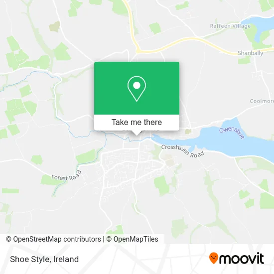Shoe Style map