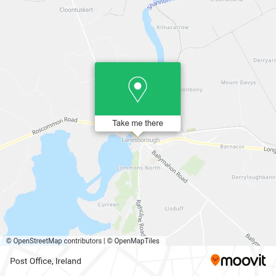 Post Office map