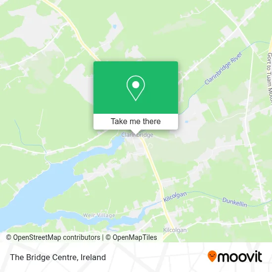 The Bridge Centre map