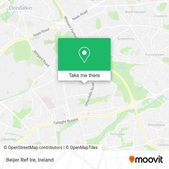 Beijer Ref Ire map