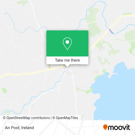 An Post map