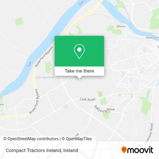 Compact Tractors Ireland map