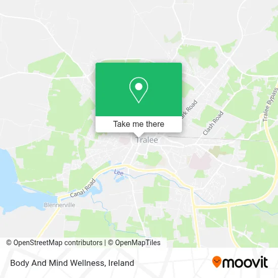 Body And Mind Wellness map