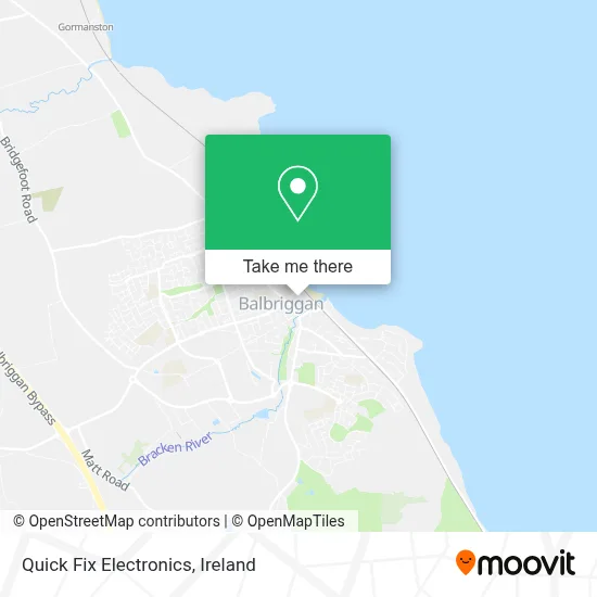 Quick Fix Electronics map