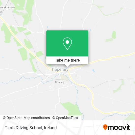 Tim's Driving School map