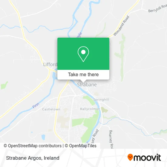 Strabane Argos map