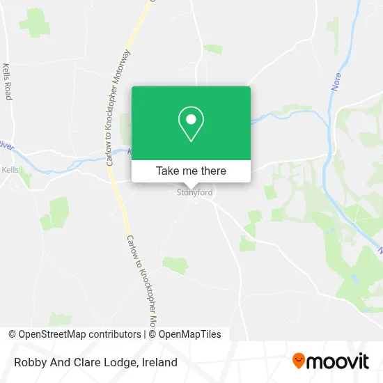 Robby And Clare Lodge map