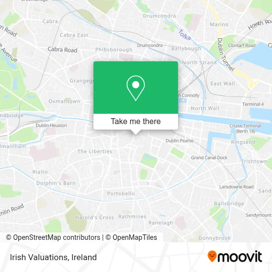Irish Valuations map