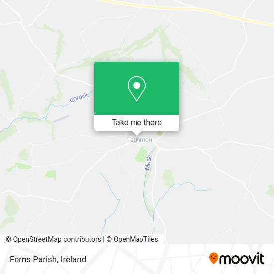 Ferns Parish map