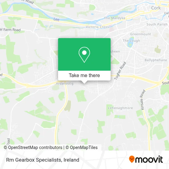 Rm Gearbox Specialists map