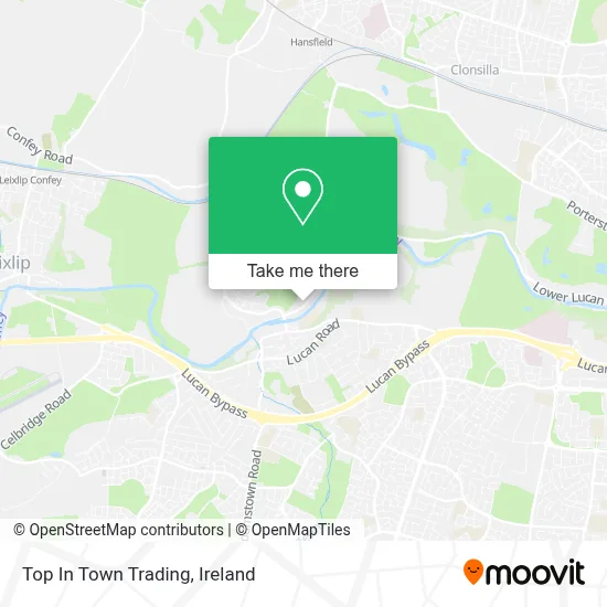 Top In Town Trading map