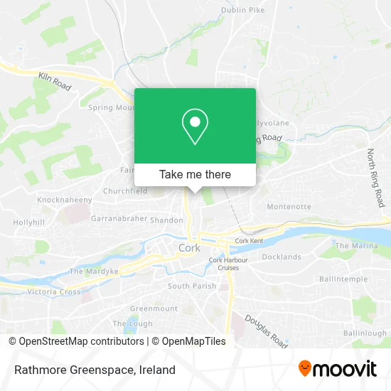 Rathmore Greenspace map