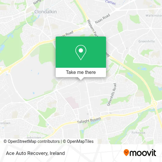 Ace Auto Recovery map