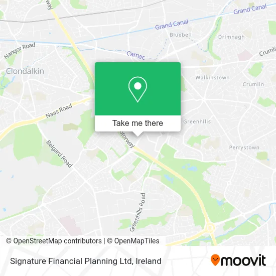 Signature Financial Planning Ltd map