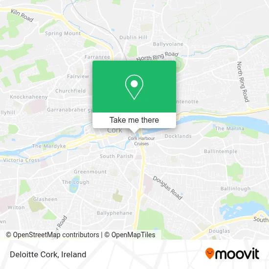 Deloitte Cork map