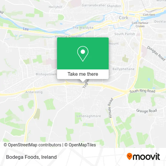 Bodega Foods map