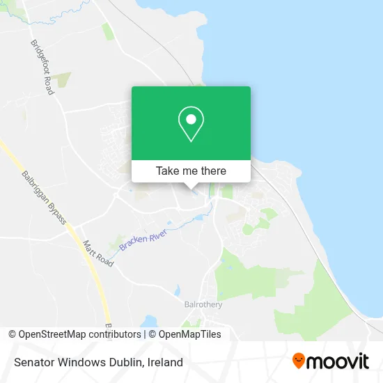 Senator Windows Dublin map