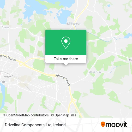 Driveline Components Ltd map