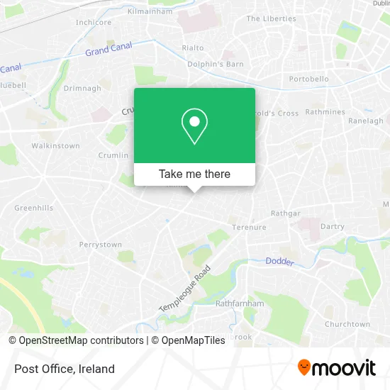 Post Office map